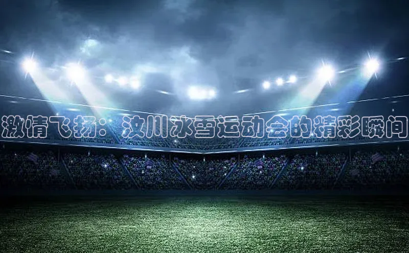 激情飞扬：汶川冰雪运动会的精彩瞬间