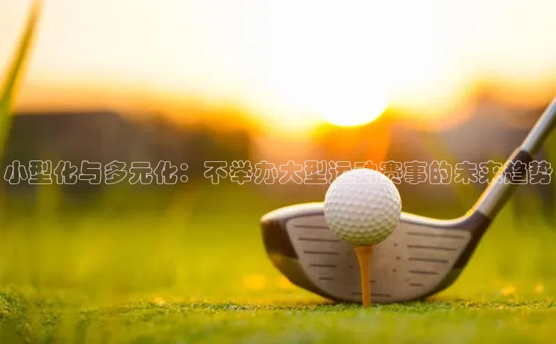 小型化与多元化：不举办大型运动赛事的未来趋势